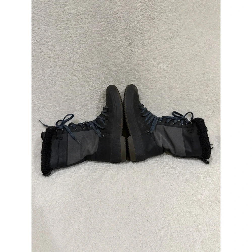Merrell Polar Winter Boots Haven Tall Lace Up Women's 6 Waterproof Black Gray